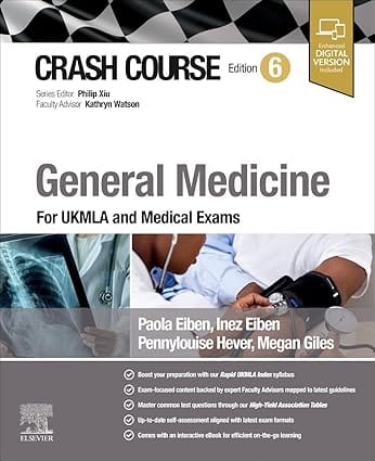 Crash Course General Medicine 6th Edition 2025 By Eiben I