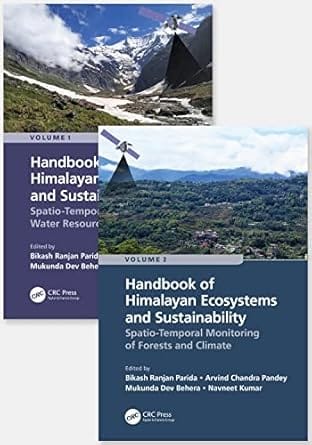 Handbook Of Himalayan Ecosystems And Sustainability 2 Vol Set 2023 By Parida B R