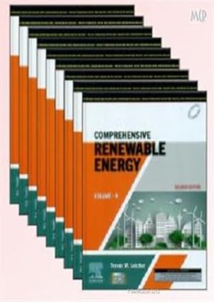 Comprehensive Renewable Energy 2nd Edition 9 Vol Set 2023 By Letcher T M