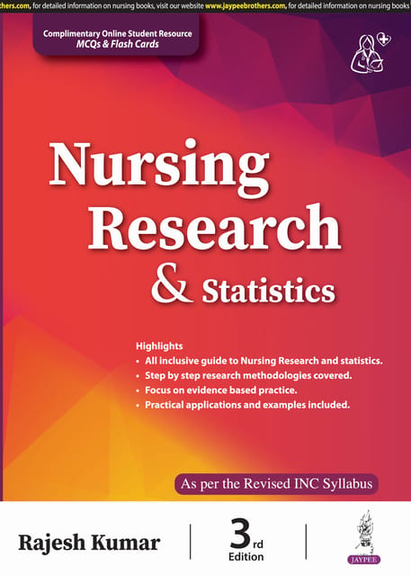 Nursing Research & Statistics 3rd Edition 2024 By Rajesh Kumar