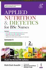 Applied Nutrition & Dietetics For Bsc Nurses 2nd Edition 2025 By Rishi Dutt Avasthi