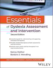 Essentials Of Dyslexia Assessment And Intervention 2nd Edition 2024 By Mather N
