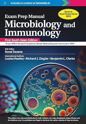 Exam Prep Manual Microbiology And Immunology With Access Code (Sae) Adaptation From 6th Edition 2024 By Saxena S