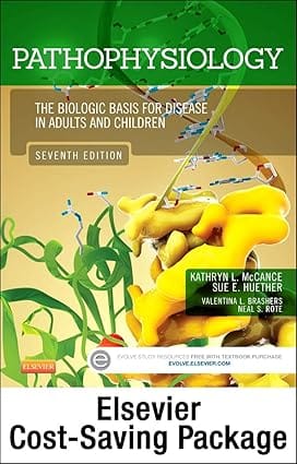 Pathophysiology Text And Study Guide Package The Biologic Basis For Disease In Adults And Children 7th Edition 2014 By Mccance
