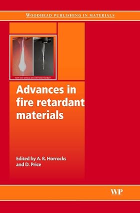 Advances In Fire Retardant Materials 2008 By Horrocks A R