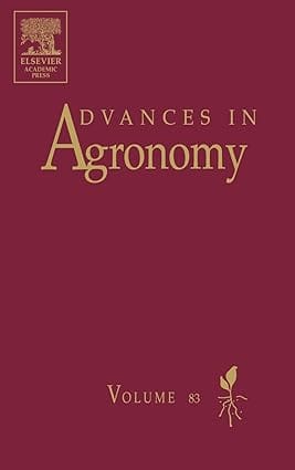 Advances In Agronomy Vol 83 2004 By Sparks