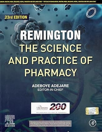 Remington The Science And Practice Of Pharmacy 23rd Edition 2021 By Adejare A