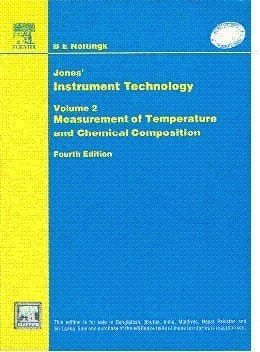 Jones? Instrument Technology Measurement Of Temperature And Chemical Composition 4th Edition (Vol 2) 2005 By Noltingk