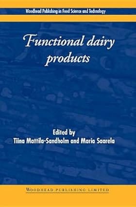 Functional Dairy Products 2003 By Sandholm T M
