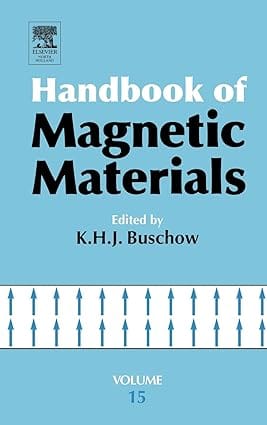 Handbook Of Magnetic Materials Vol 15 2003 By Buschow K H J