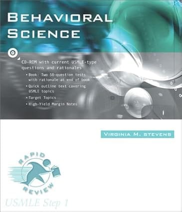 Rapid Review Behavioral Science 2003 By Stevens