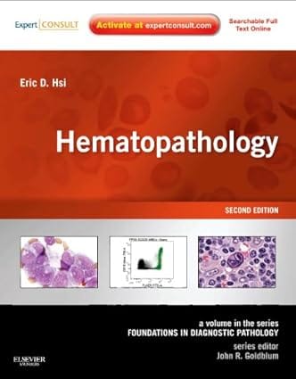 Hematopathology 2nd Edition 2012 By Hsi E D