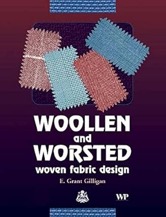 Woollen And Worsted Woven Fabric Design 2004 By Gilligan E G