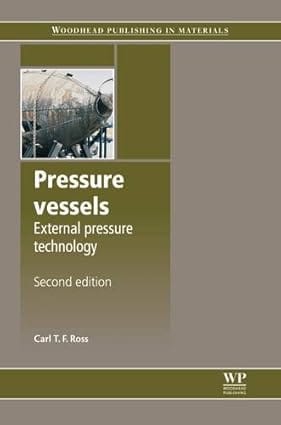 Pressure Vessels 2nd Edition External Pressure Technology 2011 By Ross C T F