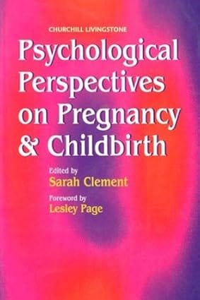 Psychological Perspectives On Pregnancy And Childbirth 1998 By Clement