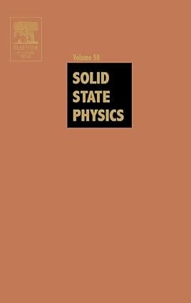 Solid State Physics Volume 58 2004 By Ehrenreich H