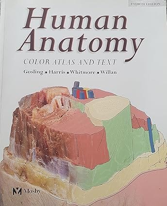 Human Anatomy Color Atlas And Text 4th Edition 1996 By Gosling