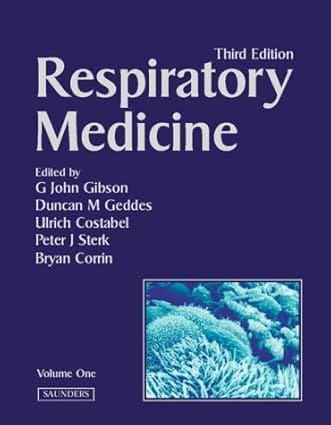 Respiratory Medicine 3rd Edition 2 Vol Set 2003 By Gibson G J