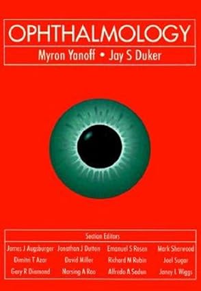 Ophthalmology 1998 By Yanoff M