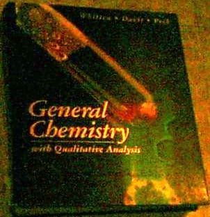 General Chemistry With Qualitative Analysis 5th Edition D 1996 By Whitten G