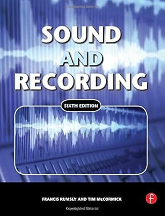 Sound And Recording 6th Edition 2009 By Rumsey F