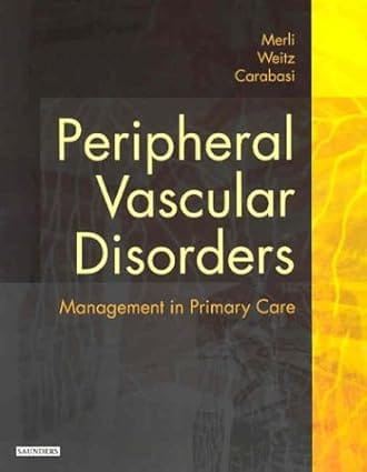Peripheral Vascular Disorders 2003 By Merli