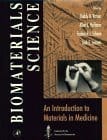 Biomaterials Science An Introduction To Materials In Medicine 1997 By Ratner