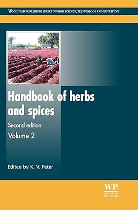 Handbook Of Herbs And Spices Volume 2 Second Edition 2012 By Peter K V