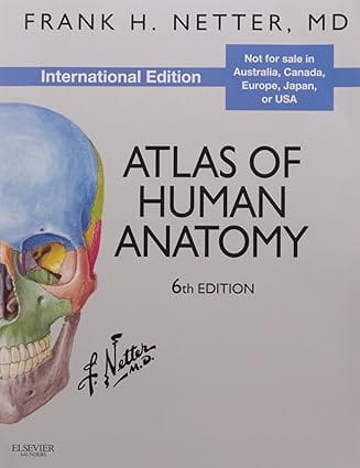Atlas Of Human Anatomy 5th Edition International Edition 2011 By Netter