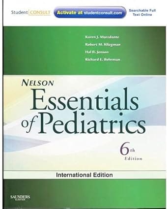 Nelson Essentials Of Pediatrics 6th Edition 2011 By Misc