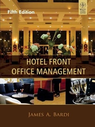 Hotel Front Office Management 5th Edition 2018 By Bardi J A