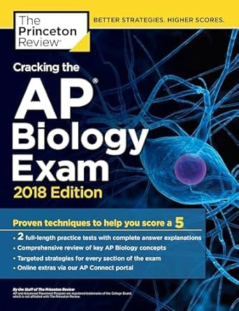 Cracking The Ap Biology Exam 2018 Edition 2018 By Princeton Review