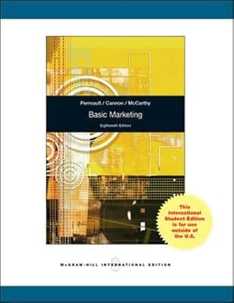 Basic Marketing 18th Edition 2010 By Perreault W