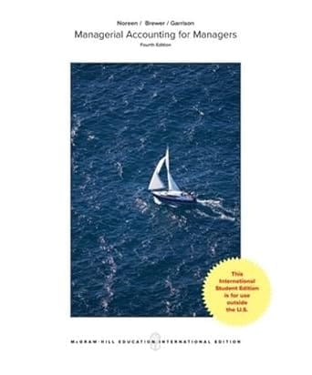 Ise Managerial Accounting For Managers 4th Edition 2017 By Noreen