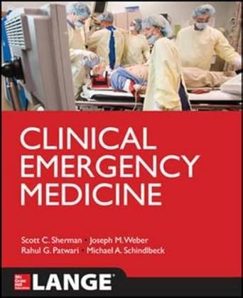 Clinical Emergency Medicine International Edition 2014 By Sherman S C