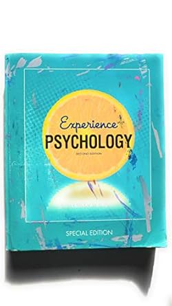 Experience Psychology 2nd Edition 2013 By King L