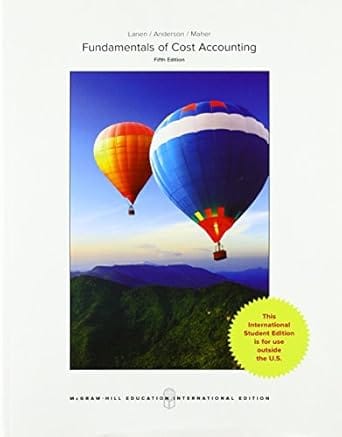 Ise Fundamentals Of Cost Accounting 5th Edition 2016 By Lanen W N