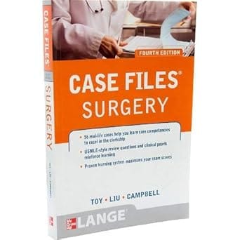 Case Files Surgery 5th Edition 2016 By Toye C