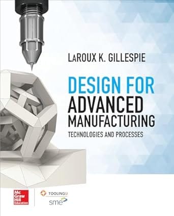 Design For Advanced Manufacturing Technologies And Processes 2017 By Gillespiel K
