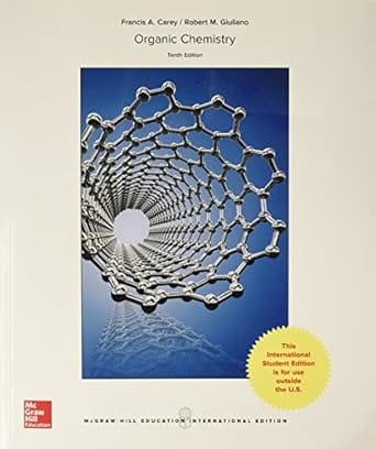 Organic Chemistry 10th Edition International Edition 2016 By Carey F A