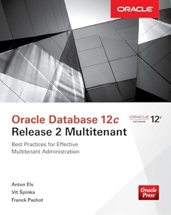 Oracle Database 12C Release 2 Multitenant 2016 By Els A
