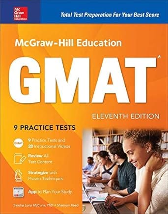 Mcgraw Hill Education Gmat 11th Edition 2017 By Mccune S L