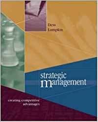 Strategic Management Creating Competit 8th Edition 2001 By Dess
