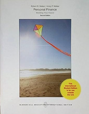Personal Finance 2nd Edition 2016 By Walker R