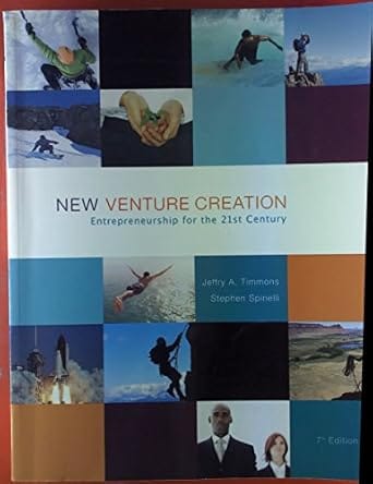 New Venture Creation Entrepreneurship For The 21St Century 10th Edition 2007 By Spinelli