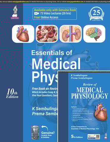 Medical Physiology Essentials of Medical Physiology (Eight Edition) + Review of
