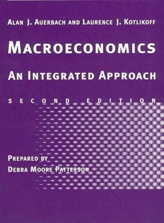 Macroeconomics: An Integrated Approach: Study Guide 1998 By 39 Plt