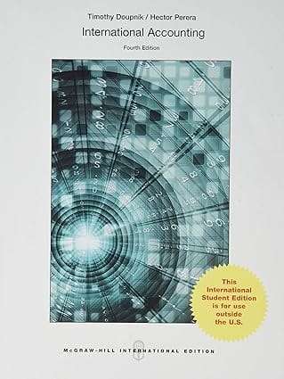 International Accounting 4th Edition International Edition 2015 By Doupnik T