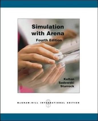 Simulation With Arena 4th Edition W/Cd International Edition 2008 By Kelton W D