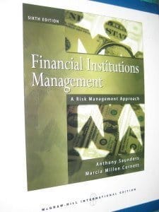 Financial Institutions Mgmt 6th Edition International Edition 2008 By Saunders